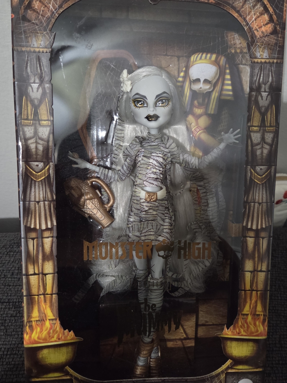 Monster High Cleo De Nile Mummy Fashion Doll - White
